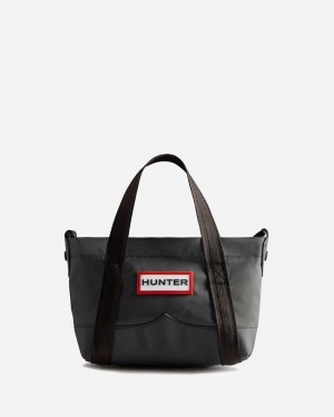 Bolsas Tote Hunter Nylon Mini Topclip Feminino Azul Marinho | 13216175