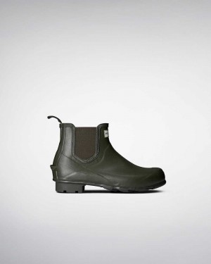 Botas Chelsea Hunter Norris Field Masculino Verde Oliva | 494198547