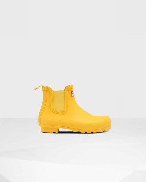Botas Chelsea Hunter Original Feminino Amarelas | 180647066