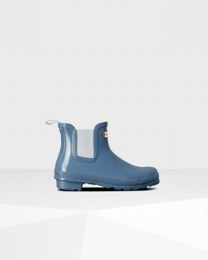 Botas Chelsea Hunter Original Feminino Azuis | 396656161