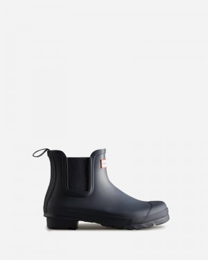 Botas Chelsea Hunter Original Feminino Azul Marinho | 757353108
