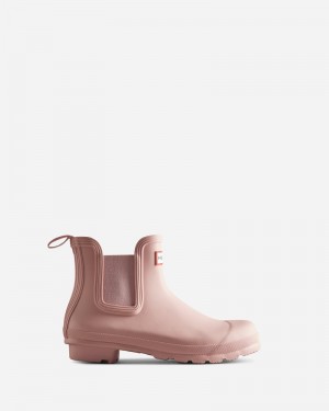 Botas Chelsea Hunter Original Feminino Rosa | 118201566