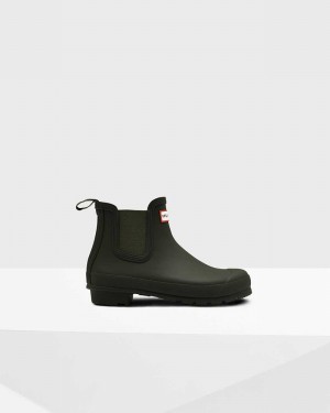Botas Chelsea Hunter Original Feminino Verde Oliva | 568182492