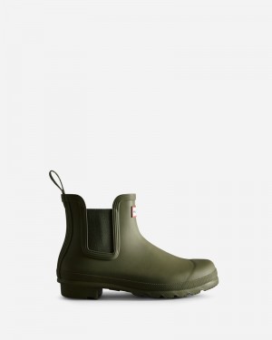 Botas Chelsea Hunter Original Feminino Verde Oliva | 616294238