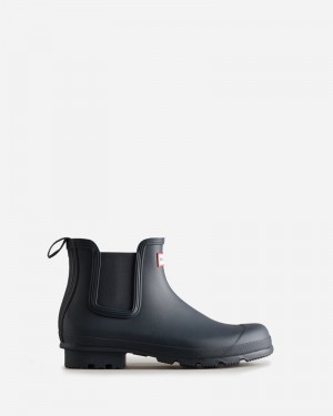 Botas Chelsea Hunter Original Masculino Azul Marinho | 370367905