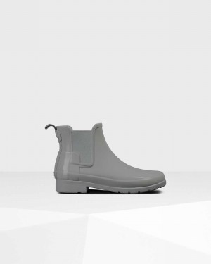 Botas Chelsea Hunter Refined Slim Fit Feminino Cinzentas | 124702081