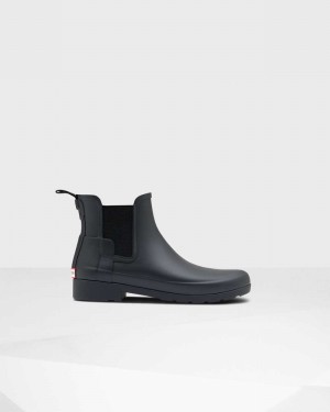 Botas Chelsea Hunter Refined Slim Fit Feminino Pretas | 873450913