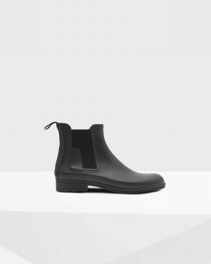 Botas Chelsea Hunter Refined Slim Fit Masculino Pretas | 180312206