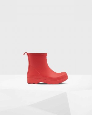 Botas Curtas Hunter Original Play Short Masculino Vermelhas | 571538925