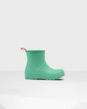 Botas Hunter Original Play Short Mid-Calf Feminino Verdes | 60186403