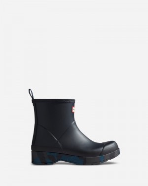 Botas Hunter Play Short Camo Sole Masculino Pretas | 827595449