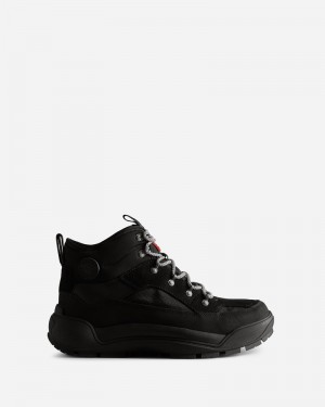 Botas Hunter Urban Explorer Lace-Up Leather Commando Masculino Pretas | 329607978