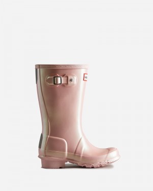 Botas Wellington Hunter Nebula Criança Rosa | 330916774