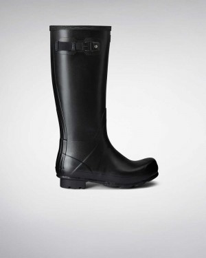 Botas Wellington Hunter Norris Field Masculino Pretas | 860670913