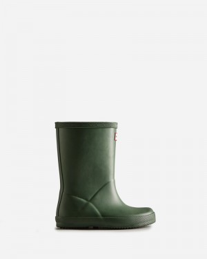 Botas Wellington Hunter Original Criança Verde Oliva | 267761012