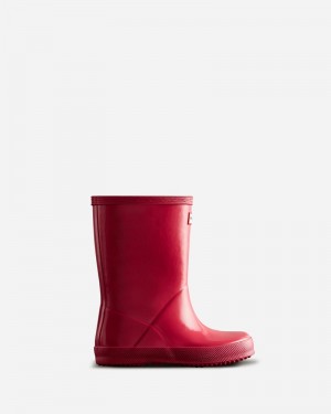 Botas Wellington Hunter Original Gloss Criança Rosa | 931468311