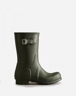 Botas Wellington Hunter Original Short Masculino Verde Oliva | 811759672