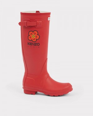 Botas Wellington Hunter Original Tall Feminino Vermelhas | 716670220