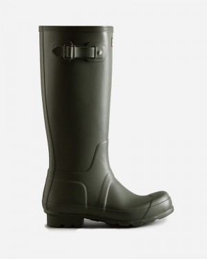 Botas Wellington Hunter Original Tall Masculino Verde Oliva | 112931281