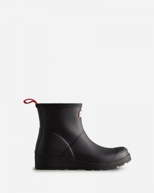 Botas Wellington Hunter Play Short Feminino Pretas | 992969185