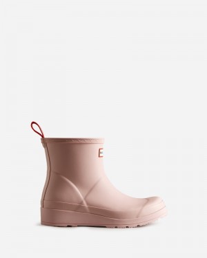 Botas Wellington Hunter Play Short Feminino Rosa | 491164422