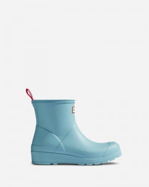 Botas Wellington Hunter Play Short Feminino Azuis | 730613988