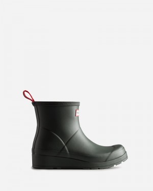 Botas Wellington Hunter Play Short Feminino Verdes | 406946244