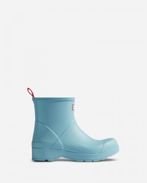 Botas Wellington Hunter Play Short Masculino Turquesa | 859589947