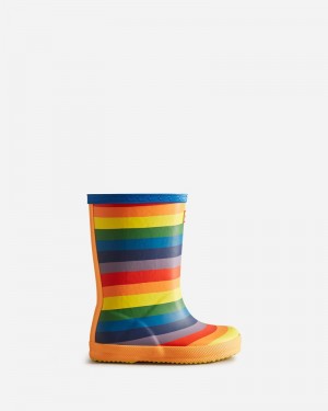 Botas Wellington Hunter Rainbow Criança Multicoloridas | 513481538