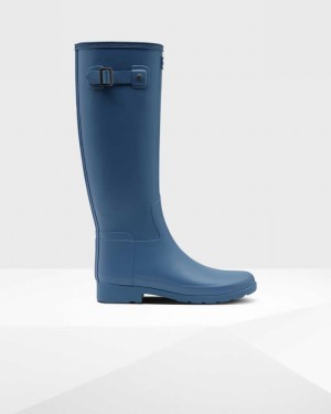 Botas Wellington Hunter Refined Slim Fit Tall Feminino Azuis | 241183229
