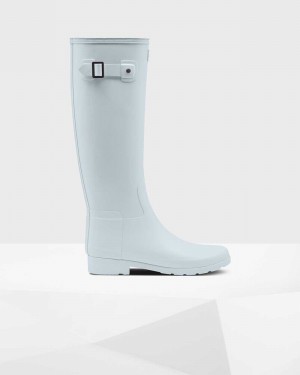 Botas Wellington Hunter Refined Slim Fit Tall Feminino Cinzentas | 398758171