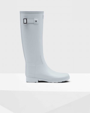 Botas Wellington Hunter Refined Slim Fit Tall Feminino Cinzentas | 26224031