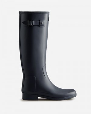 Botas Wellington Hunter Refined Slim Fit Tall Feminino Azul Marinho | 426463426