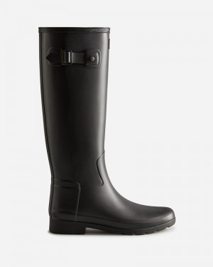 Botas Wellington Hunter Refined Slim Fit Tall Feminino Pretas | 604753330