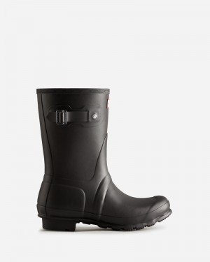 Botas Wellington Hunter Short Insulated Feminino Pretas | 73684834