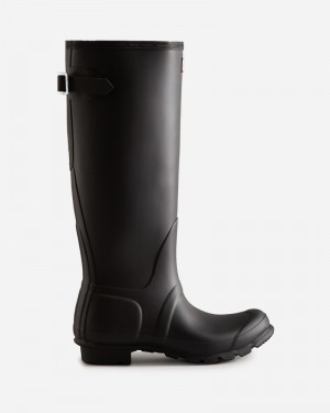 Botas Wellington Hunter Tall Back Adjustable Feminino Pretas | 916027831