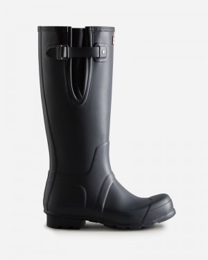 Botas Wellington Hunter Tall Side Adjustable Masculino Azul Marinho | 532020652