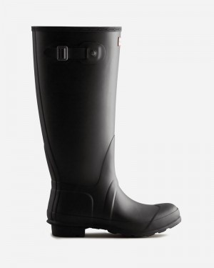 Botas Wellington Hunter Tall Wide Fit Feminino Pretas | 690516471
