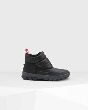 Botas de Neve Hunter Original Insulated Ankle Masculino Pretas | 2630193