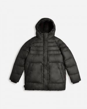 Casacos Hunter Intrepid Mid Puffer Feminino Pretas | 532631797