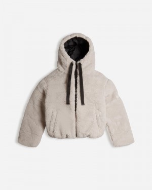 Casacos Hunter Wanderer Cosy Puffer Feminino Bege | 881353365