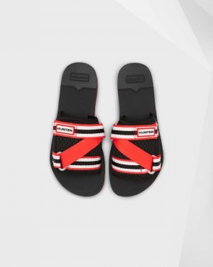 Chinelos Hunter Original Flatform Beach Feminino Vermelhas | 451098330