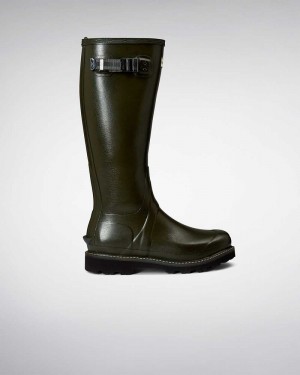 Galochas Hunter Balmoral Poly-lined Feminino Verde Oliva | 46108801