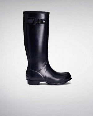 Galochas Hunter Norris Field Feminino Azul Marinho | 157292432