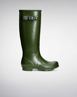 Galochas Hunter Norris Field Feminino Verdes | 377897246