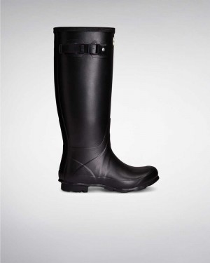 Galochas Hunter Norris Field Neoprene Lined Feminino Pretas | 613701746