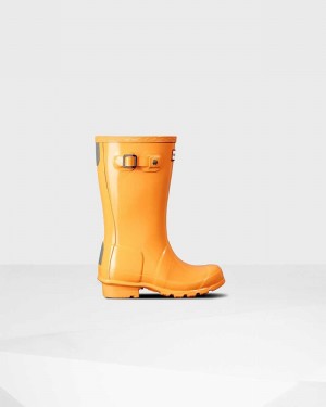Galochas Hunter Original Big Criança Laranja | 793981112