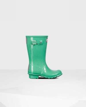 Galochas Hunter Original Big Starcloud Criança Verdes | 466723935