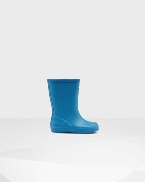 Galochas Hunter Original First Classic Criança Azuis | 842053194
