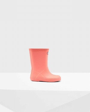 Galochas Hunter Original First Classic Criança Rosa | 289085527